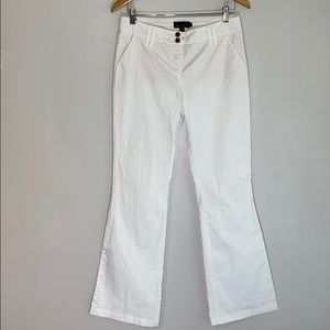 Boden white chino trouser. Wide leg. Size …